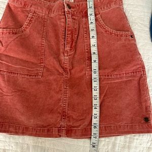 Corduroy Roxy mini skirt